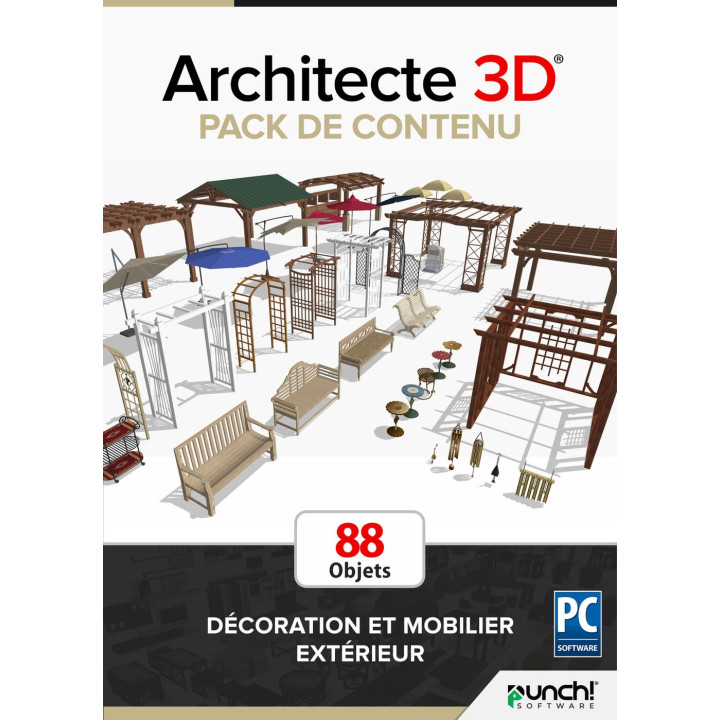 Pack de contenu - Décoration et mobilier extérieur