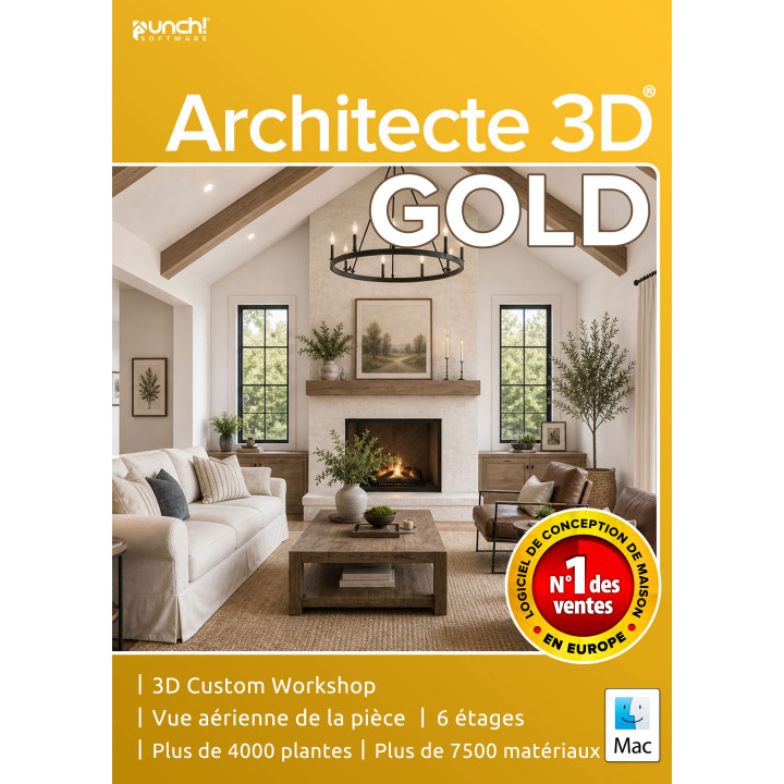 ARCHITECTE 3D® 22 Gold Mise à jour - Mac