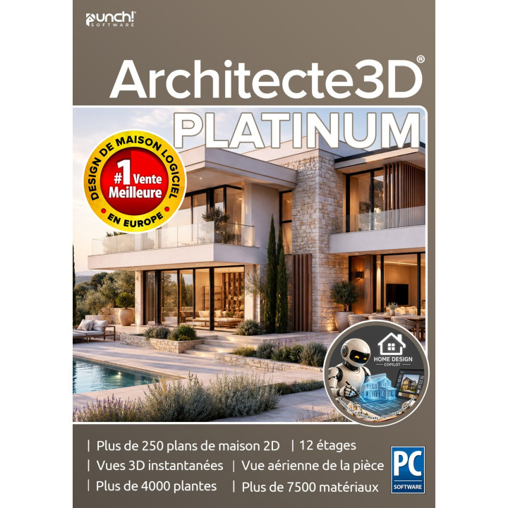 ARCHITECTE 3D 26 Platinum Mise à niveau depuis Silver under 5 Years
