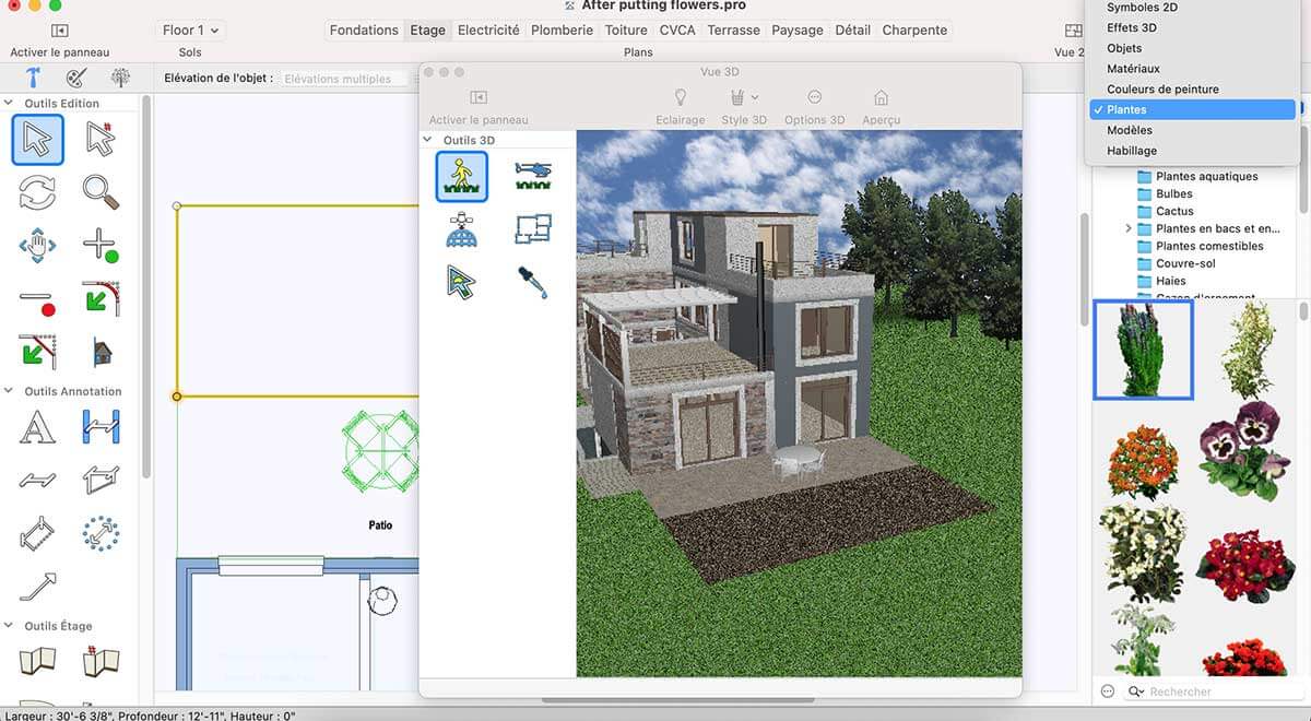 Ground Fill Region tool inside workspace