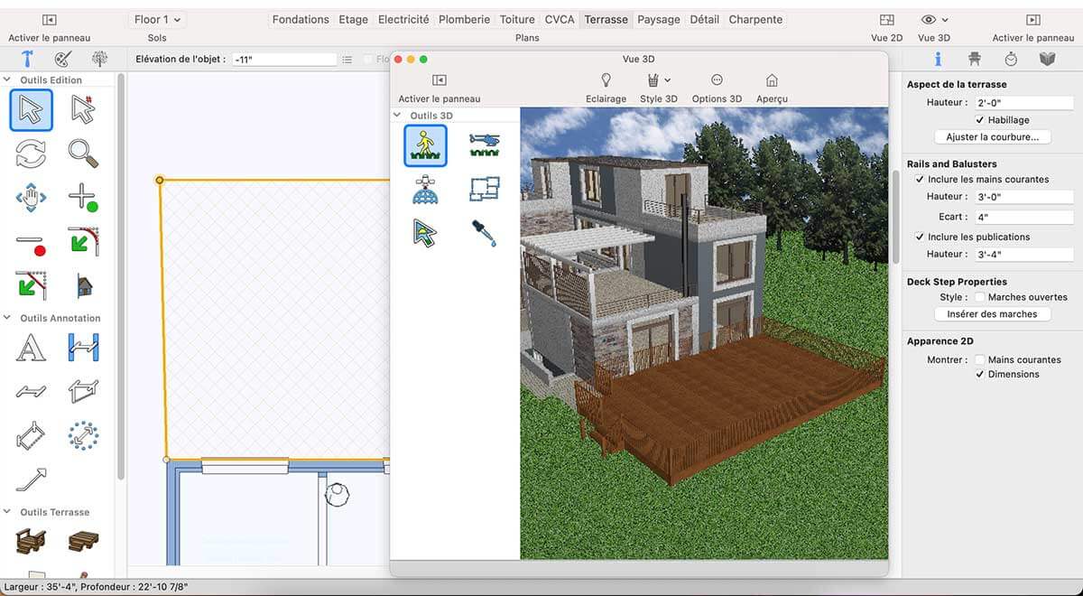 Ground Fill Region tool inside workspace