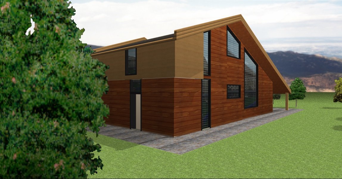 Comment dessiner un plan de chalet en bois avec Architecte 3D