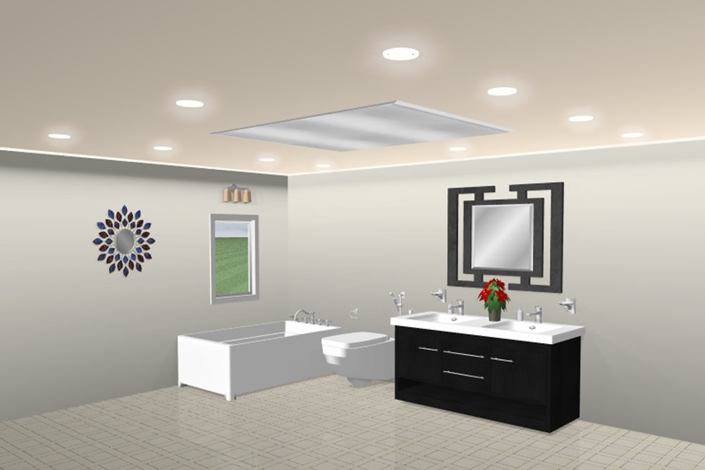 Nouvelle salle de bains — Avant